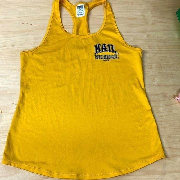 Victoria’s Secret Michigan‎ racer tank - Picture 1 of 5